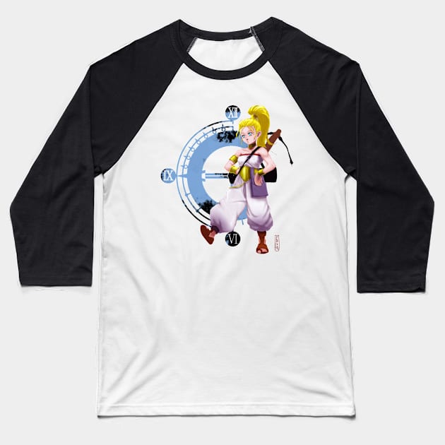 Time Princess Baseball T-Shirt by ArchiriUsagi